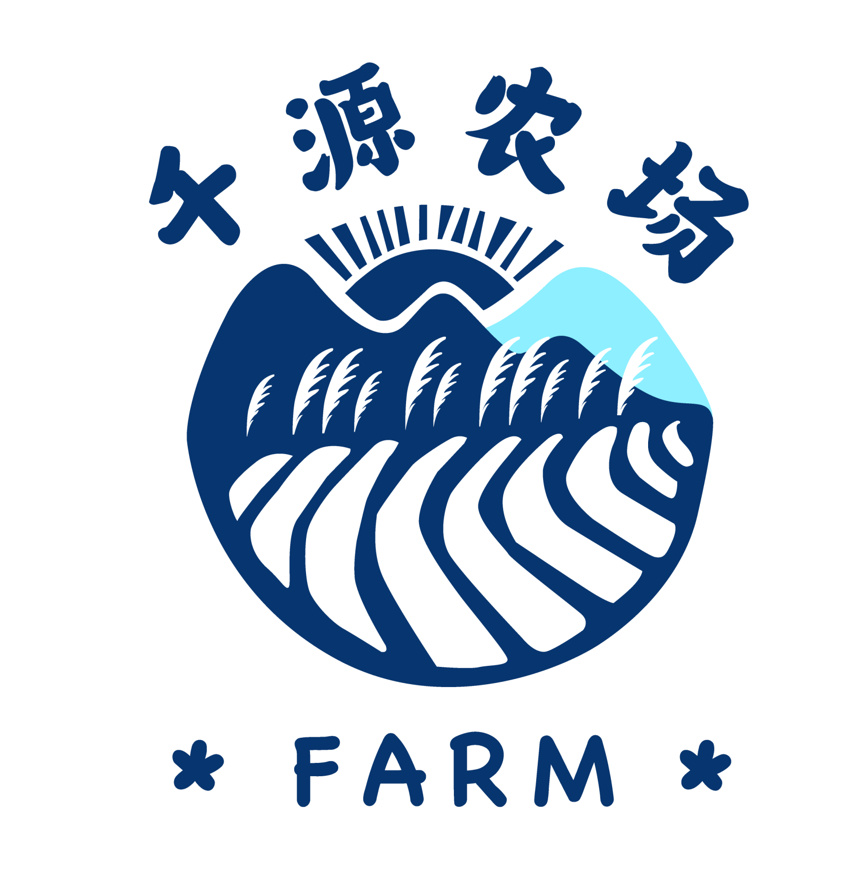 千源农场 logo